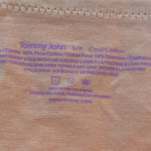 Tommy John Cool Cotton High Rise Brief Maple Sugar Small NWT - Picture 3 of 5